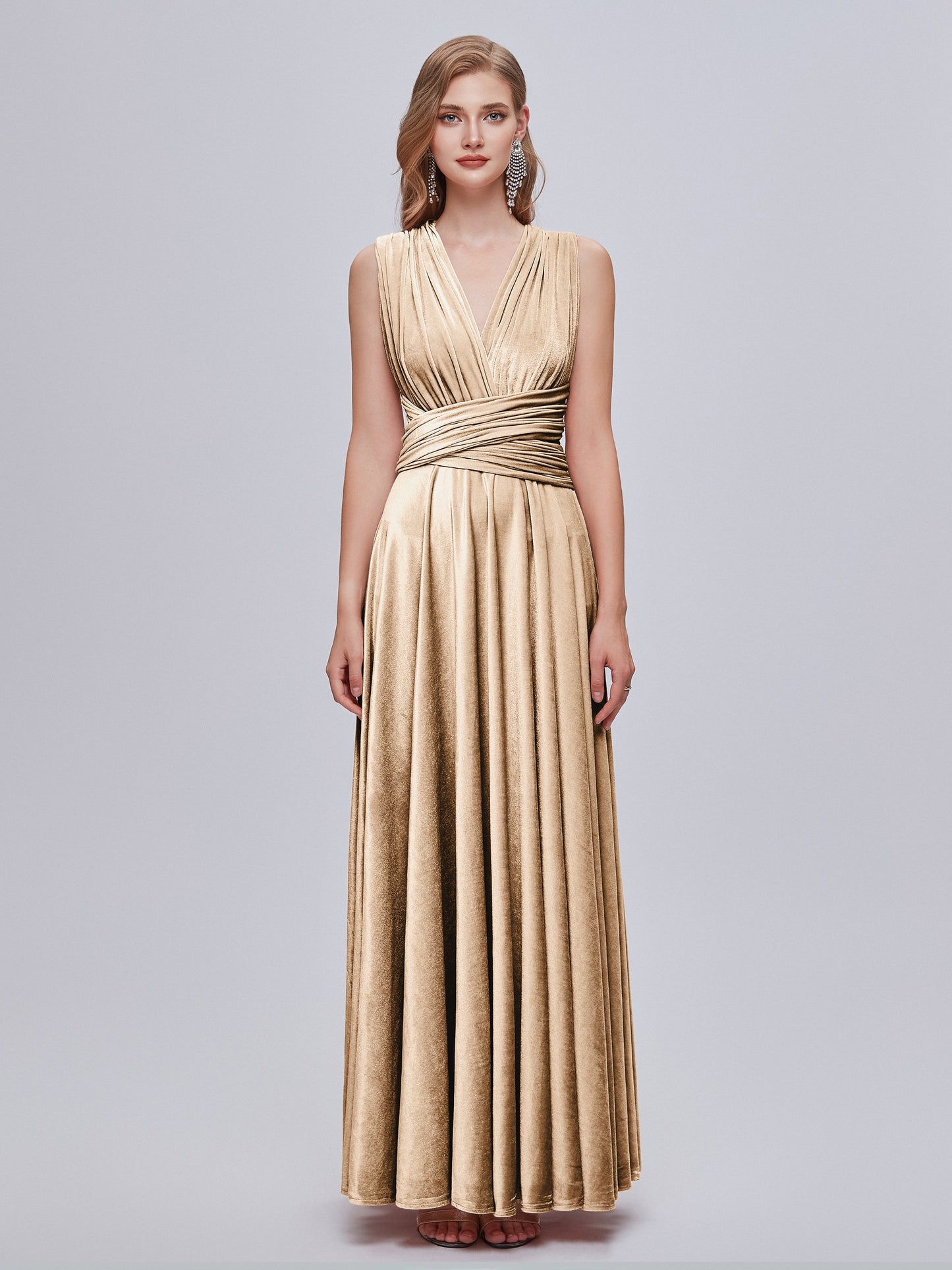 Juliet Infinity Velvet Bridesmaid Dress