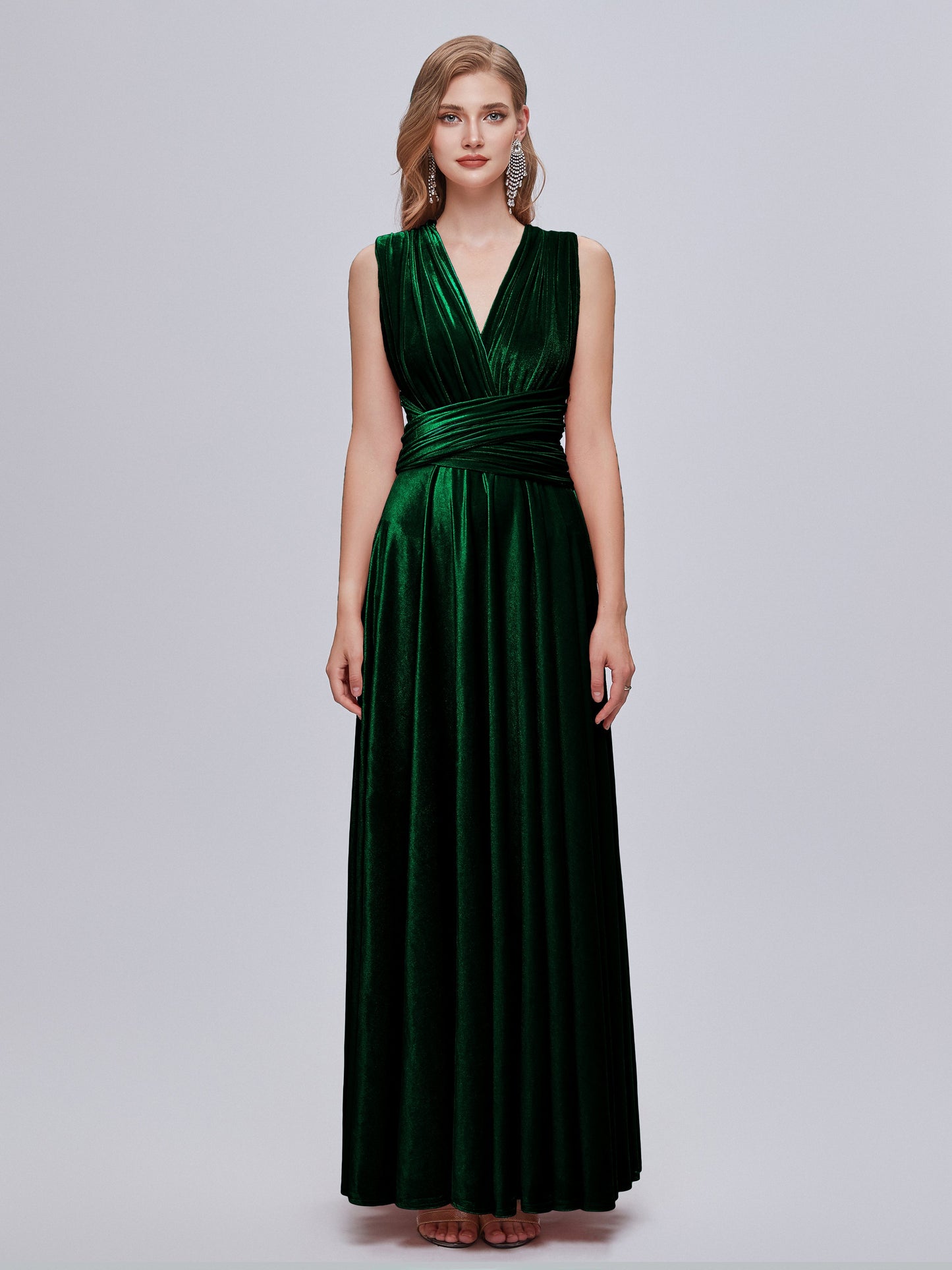 Juliet Infinity Velvet Bridesmaid Dress