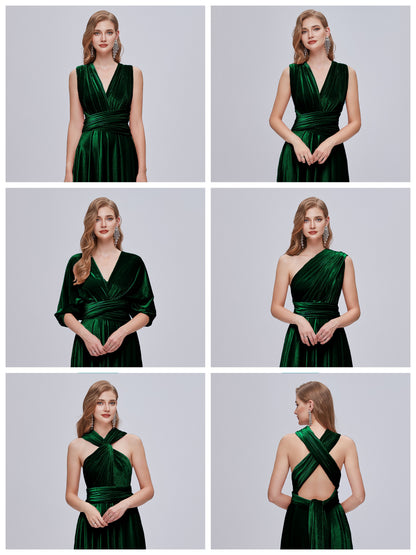 Juliet Infinity Velvet Bridesmaid Dress