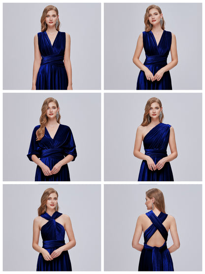Juliet Infinity Velvet Bridesmaid Dress