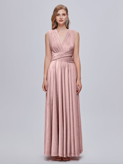 Juliet Infinity Velvet Bridesmaid Dress