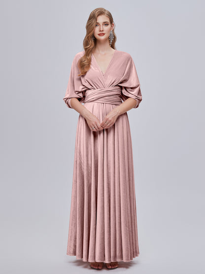 Juliet Infinity Velvet Bridesmaid Dress