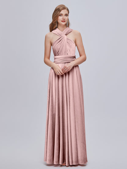 Juliet Infinity Velvet Bridesmaid Dress