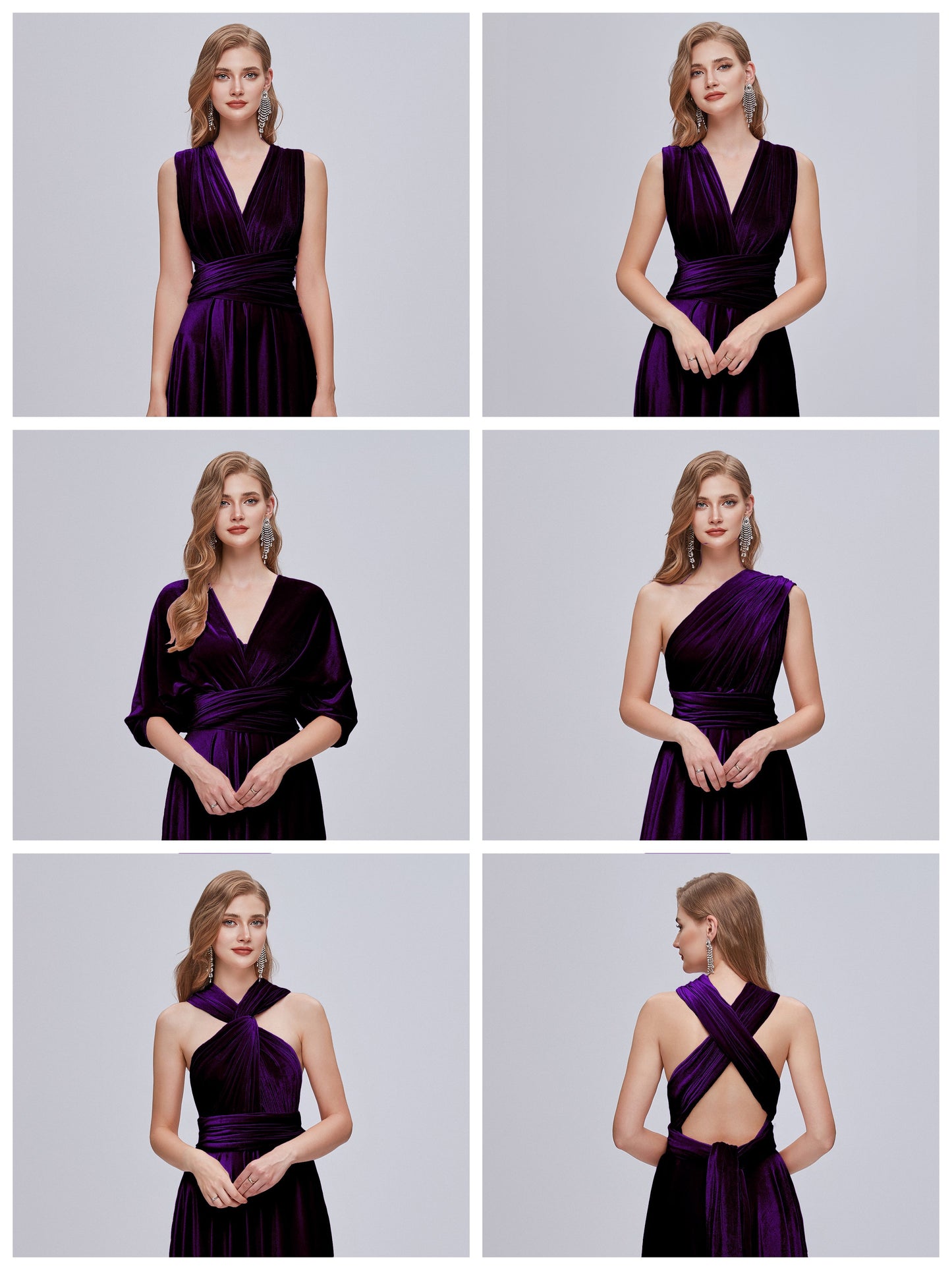 Juliet Infinity Velvet Bridesmaid Dress