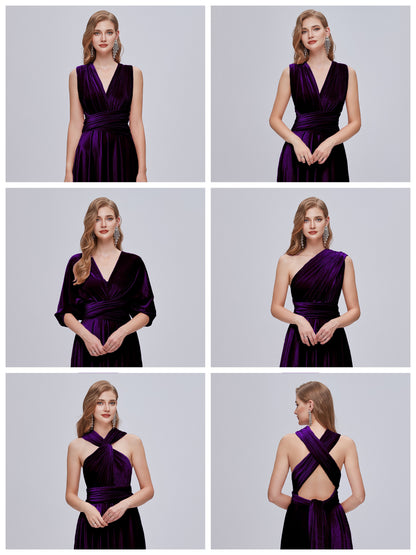 Juliet Infinity Velvet Bridesmaid Dress