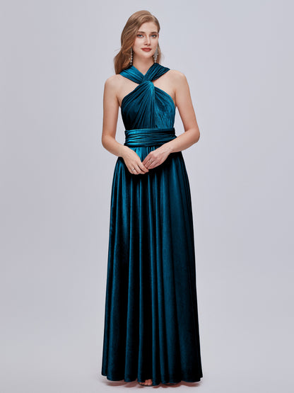 Juliet Infinity Velvet Bridesmaid Dress
