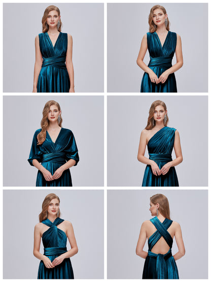 Juliet Infinity Velvet Bridesmaid Dress
