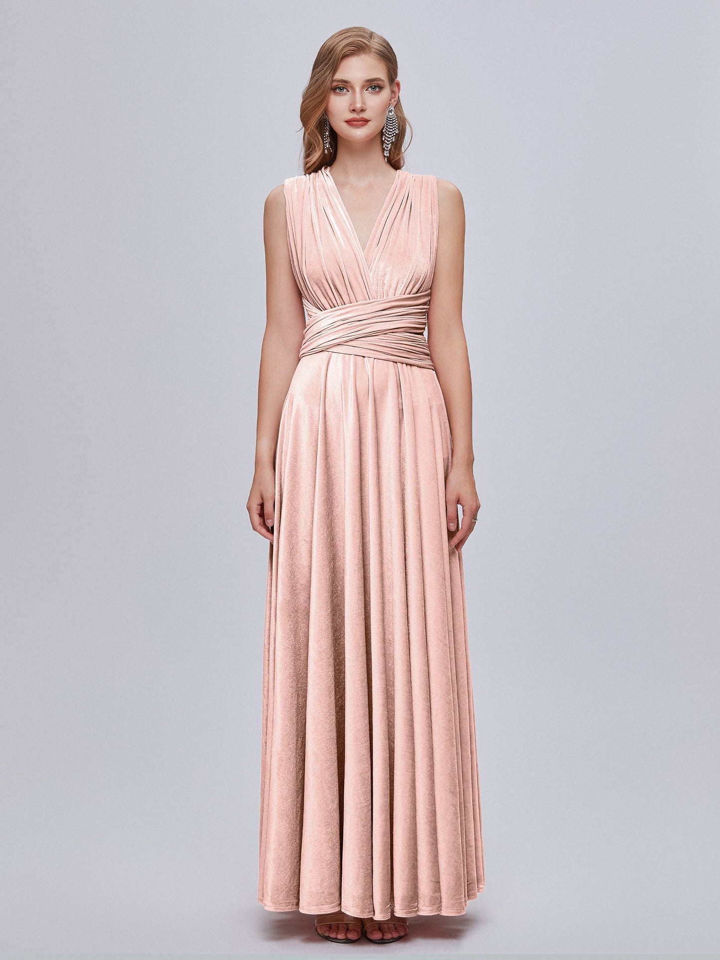 Juliet Infinity Velvet Bridesmaid Dress