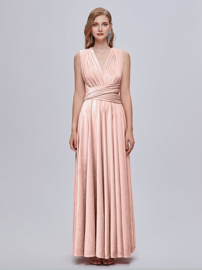 Juliet Infinity Velvet Bridesmaid Dress