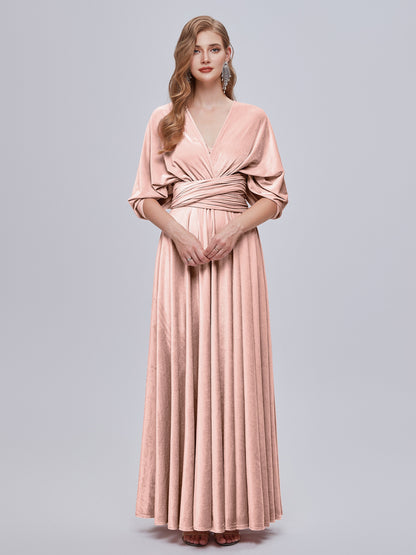 Juliet Infinity Velvet Bridesmaid Dress