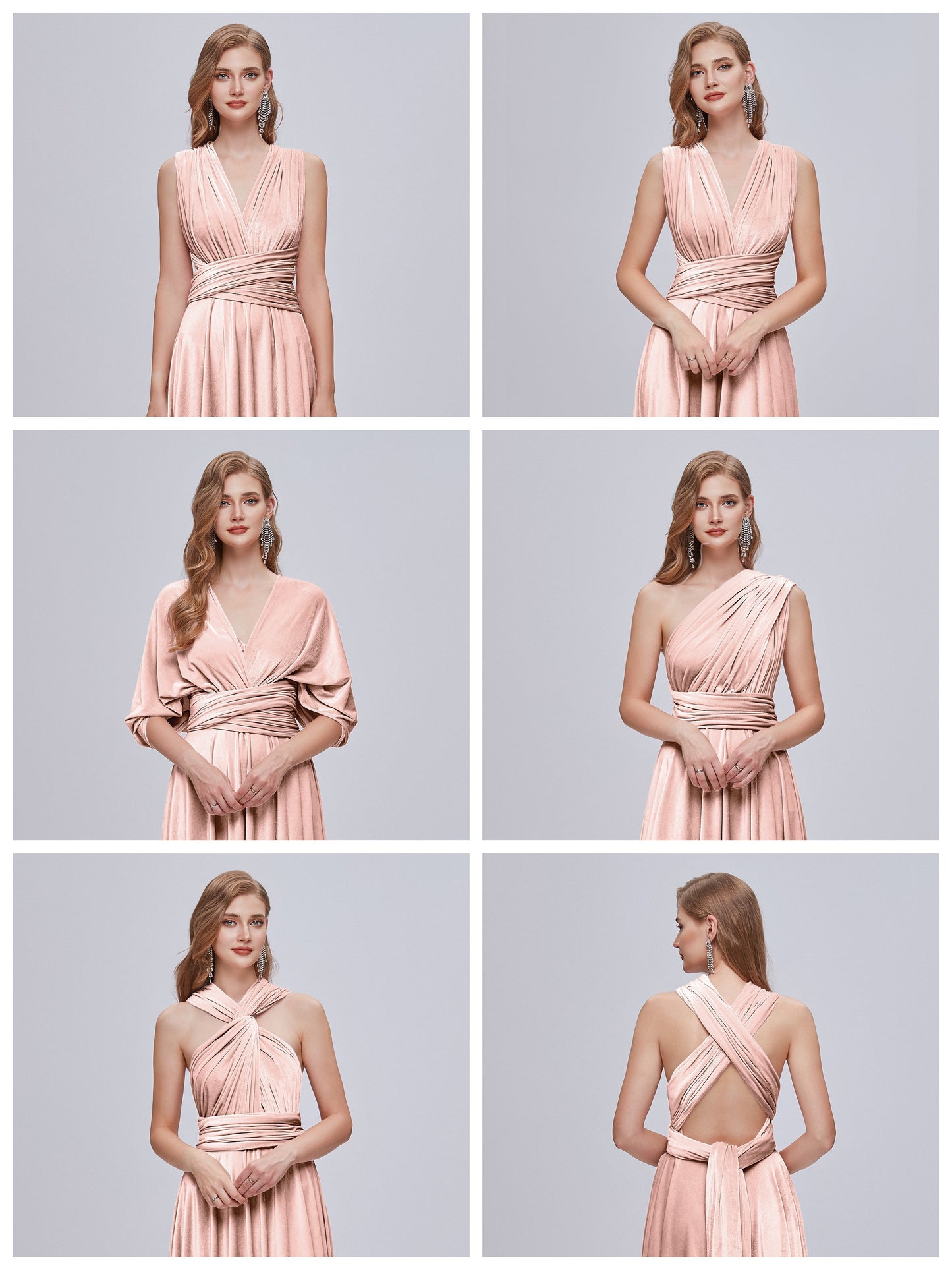 Juliet Infinity Velvet Bridesmaid Dress