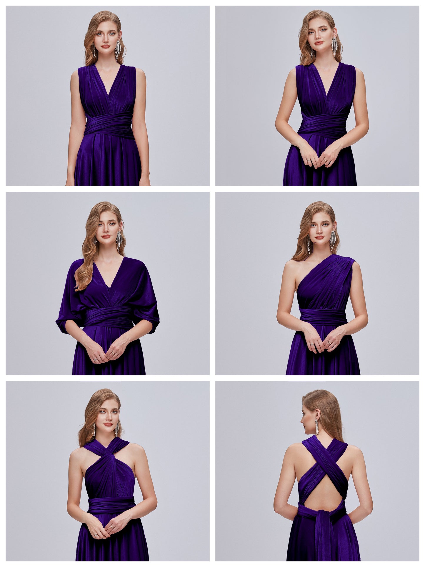 Juliet Infinity Velvet Bridesmaid Dress