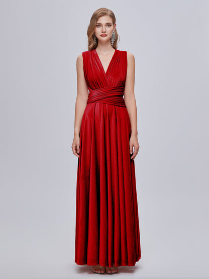 Juliet Infinity Velvet Bridesmaid Dress