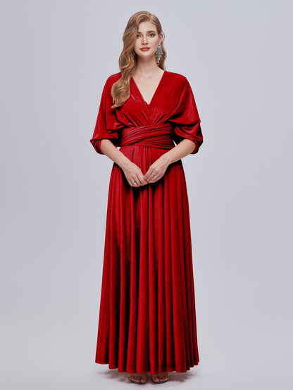 Juliet Infinity Velvet Bridesmaid Dress