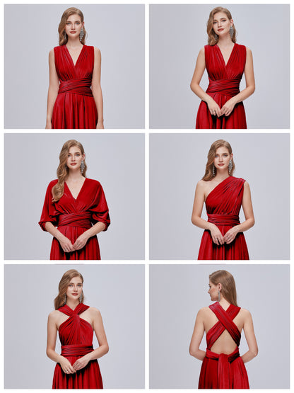 Juliet Infinity Velvet Bridesmaid Dress