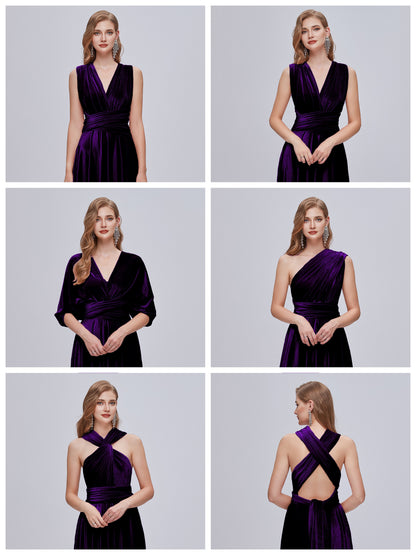 Juliet Infinity Velvet Bridesmaid Dress