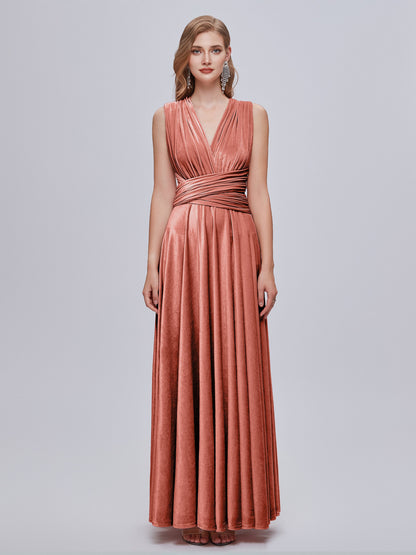 Juliet Infinity Velvet Bridesmaid Dress