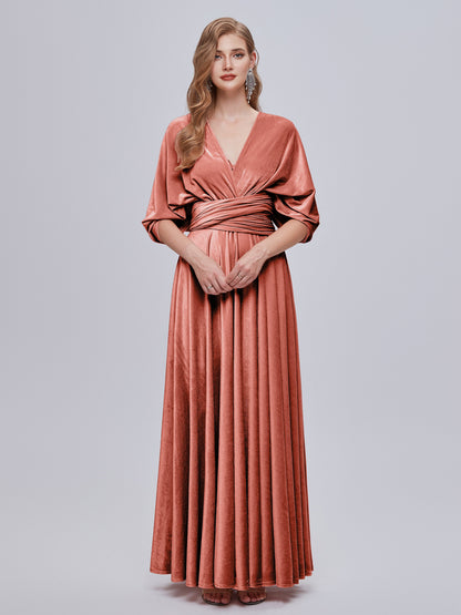 Juliet Infinity Velvet Bridesmaid Dress