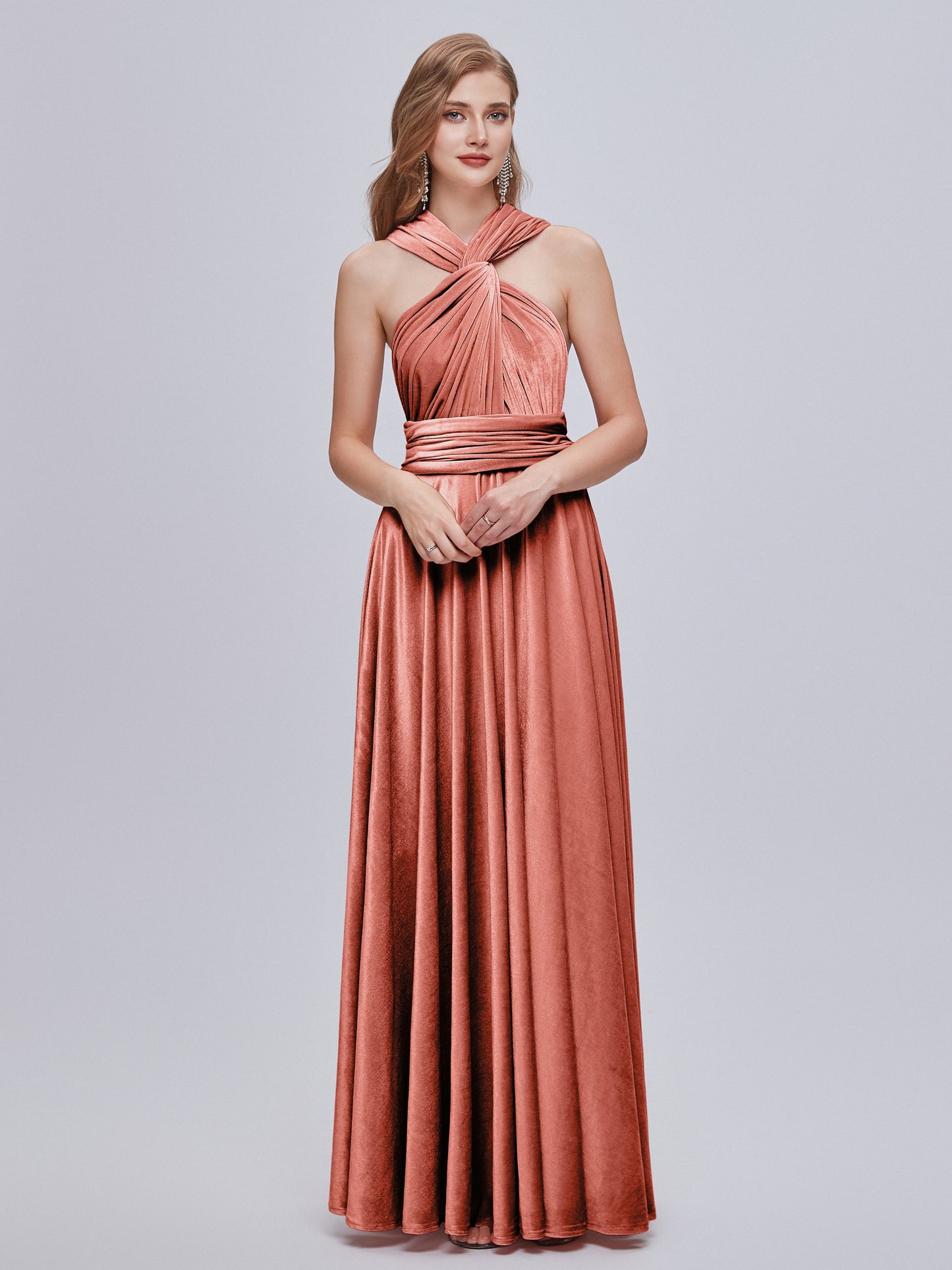 Juliet Infinity Velvet Bridesmaid Dress