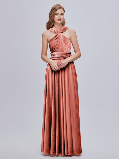 Juliet Infinity Velvet Bridesmaid Dress