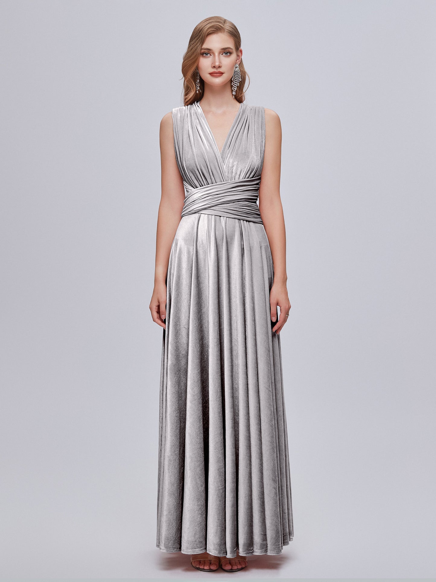 Juliet Infinity Velvet Bridesmaid Dress