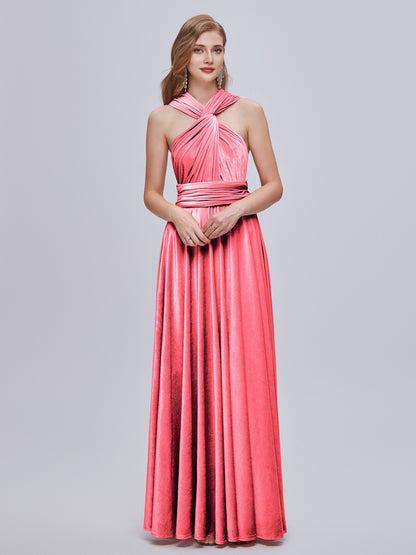 Juliet Infinity Velvet Bridesmaid Dress