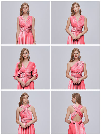 Juliet Infinity Velvet Bridesmaid Dress