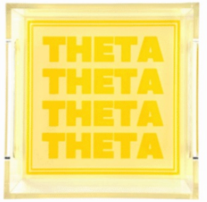 Kappa Alpha Theta Acrylic Tray
