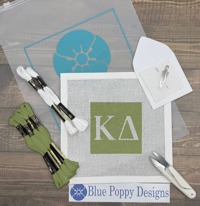 Kappa Delta Needlepoint Kit Classic