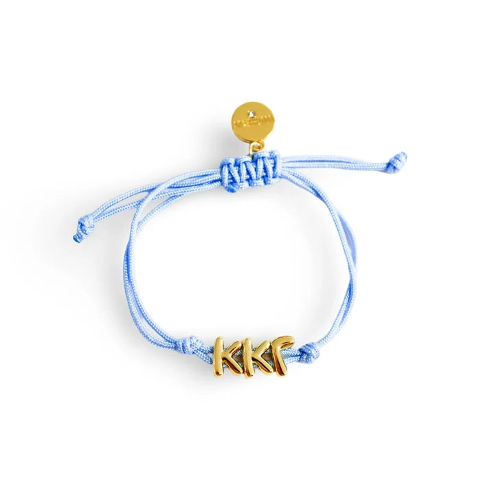 Kappa Kappa Gamma Bubble Letter Bracelet