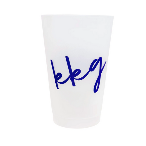 Kappa Kappa Gamma Script Frost Cup