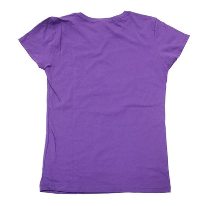 Kids Tee - Seattle Ninja Kitty Pink on Purple by Namu