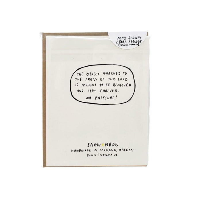 Magnet Card - Tent - Our Love is Like Camping (Pink) by SnowMade