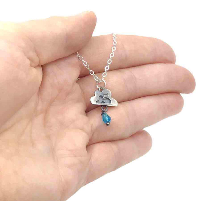 Necklace - Cloud (Sterling Silver) by Chickenscratch