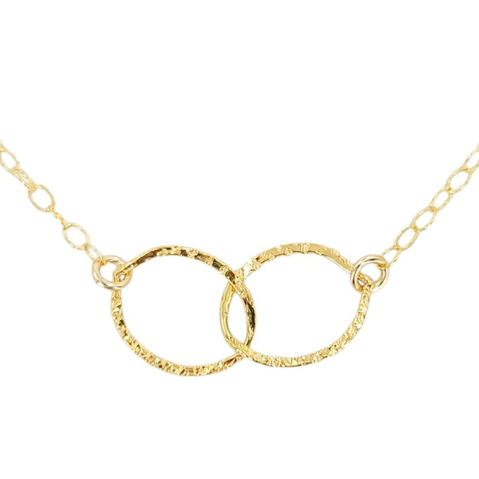 Necklace - Infinity (14k Yellow Gold Fill) by Foamy Wader