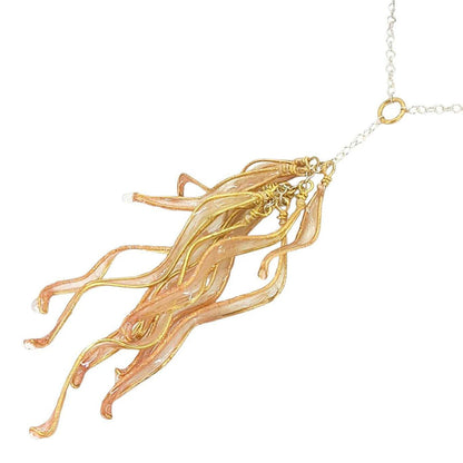 Necklace - Large Petal Cascade (Assorted Colors) by Verso
