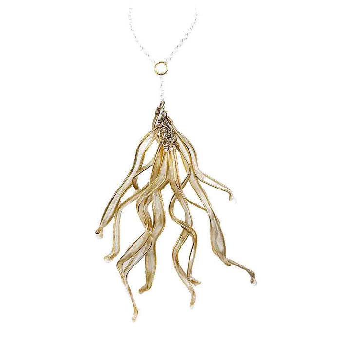 Necklace - Large Petal Cascade (Assorted Colors) by Verso