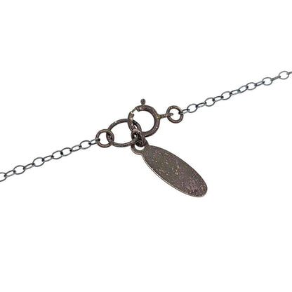 Necklace - Sterling Gemstone Drop (Blue Mystic Quartz) by Foamy Wader