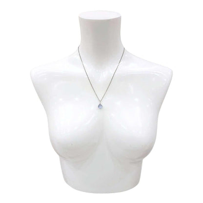 Necklace - Sterling Gemstone Drop (Blue Mystic Quartz) by Foamy Wader