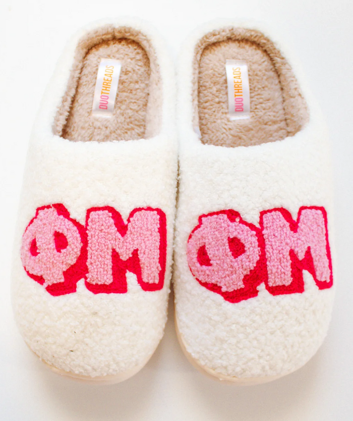 Phi Mu Slippers