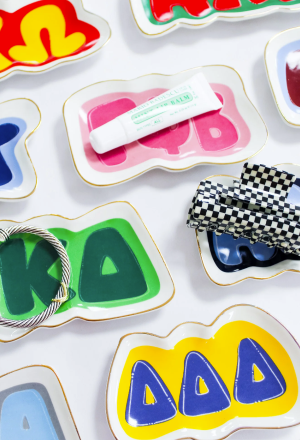Phi Mu Trinket Tray