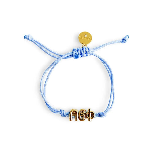 Pi Beta Phi Bubble Letter Bracelet