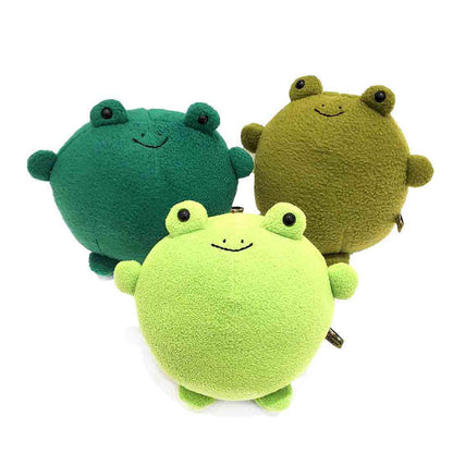 Plush - Chubby Frog in Kelly Green by Beautifully Regular