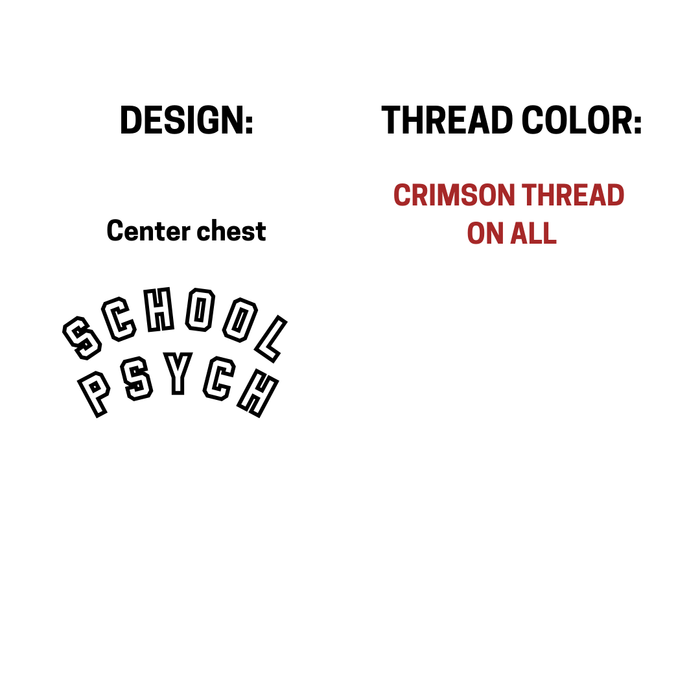 School Psychology Crewneck Design 2