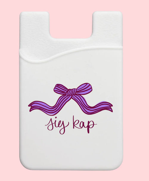 Sigma Kappa Bow Phone Wallet