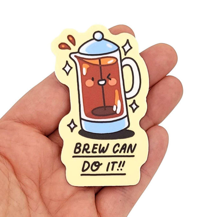 Sticker - Brew Can Do It! by Mis0 Happy