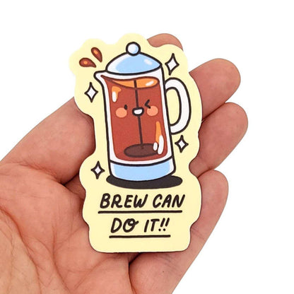 Sticker - Brew Can Do It! by Mis0 Happy