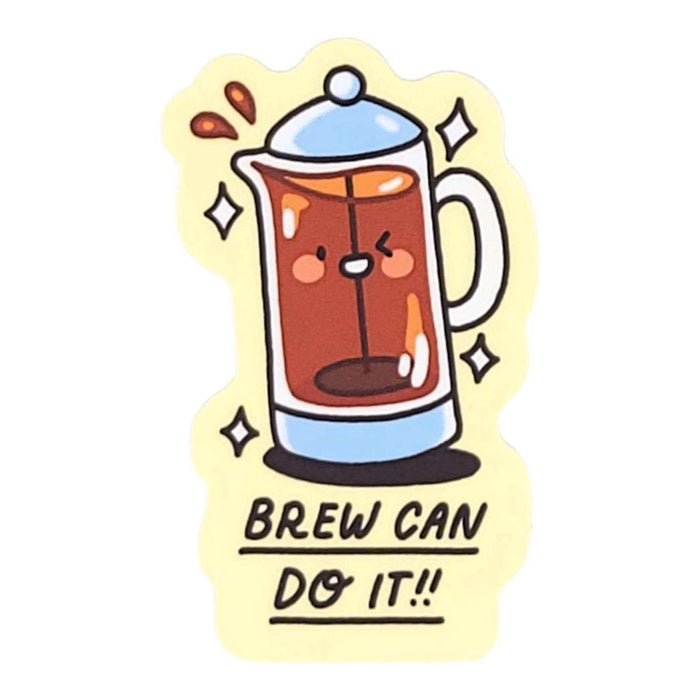 Sticker - Brew Can Do It! by Mis0 Happy