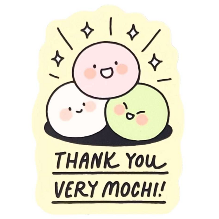 Sticker - Thank You Very Mochi by Mis0 Happy