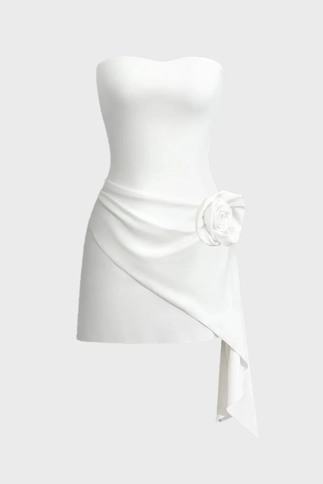 Strapless Party Evening Mini Dress